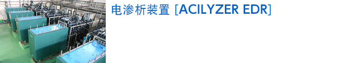 电极转换式电渗析装置ACILYZER EDR