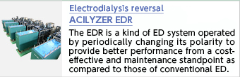 Electrodialysis reversal ACILYZER EDR 